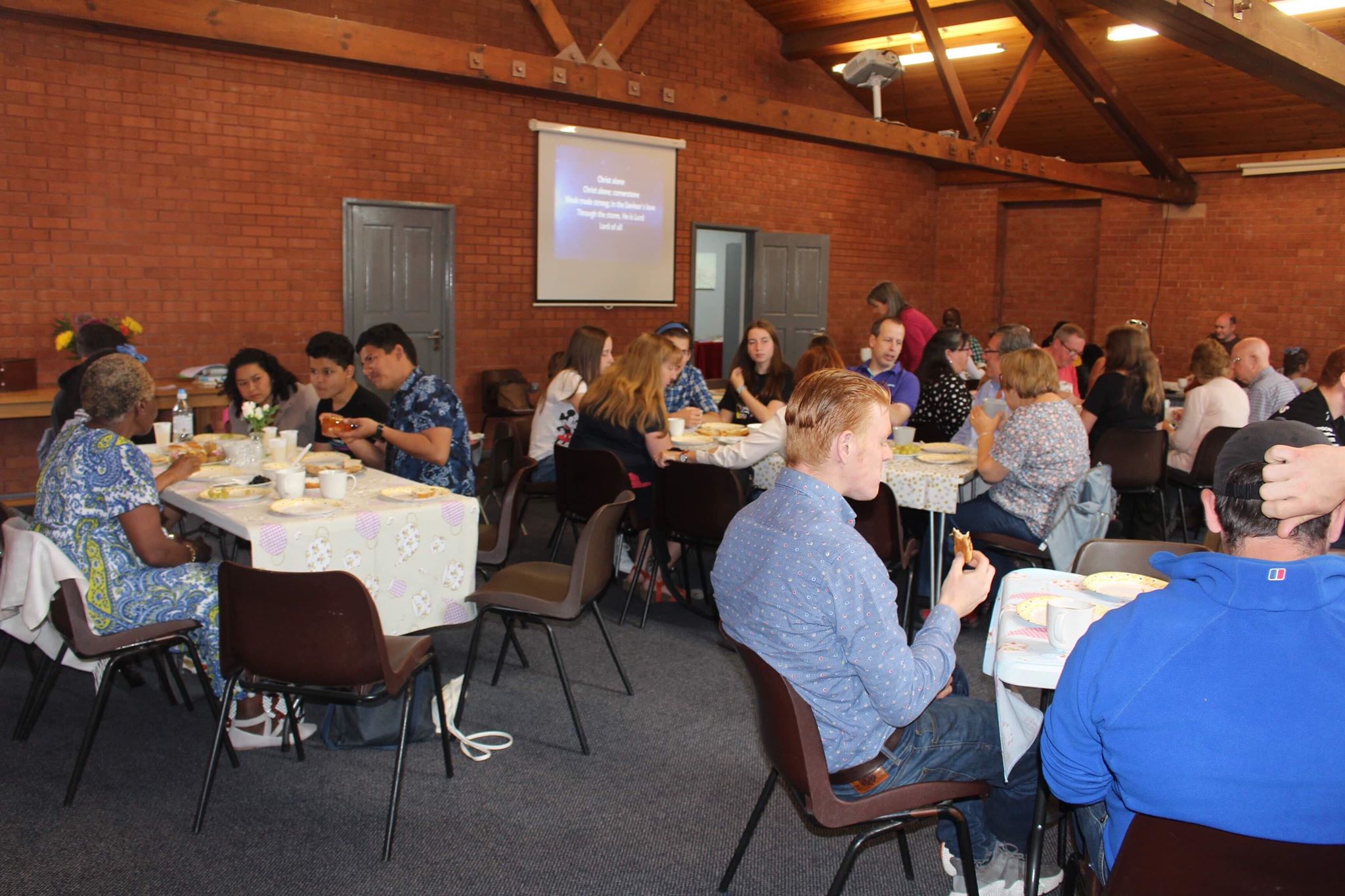 newbold community church - church sunday breakfast held in main hall